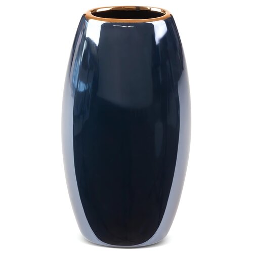 Wazon EUROFIRANY Amora 1 13 x 9 x 25 cm Granatowy