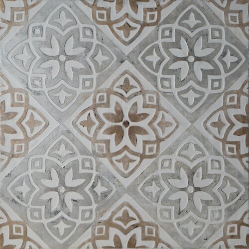 Obraz EUROFIRANY Oraments 486B 80 x 80 cm Niebieski