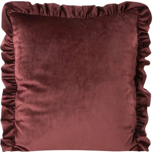 Poszewka EUROFIRANY Velvet 25 387651 45 x 45 cm Czerwony