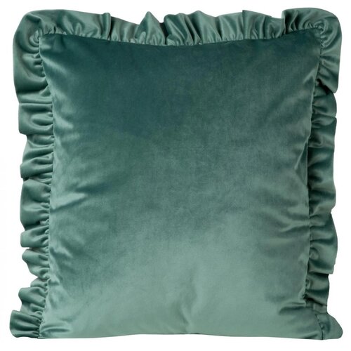 Poszewka EUROFIRANY Velvet 25 387652 45 x 45 cm Ciemnomiętowy