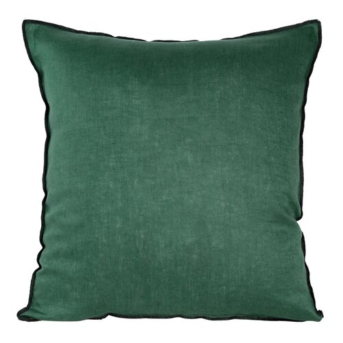 Poszewka EUROFIRANY Len 5 45 x 45 cm Zielony
