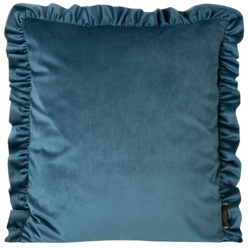 Poszewka EUROFIRANY Velvet 25 387645 45 x 45 cm Niebieski