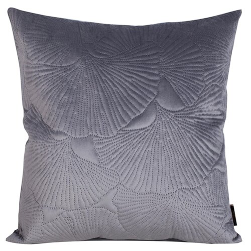 Poszewka EUROFIRANY Velvet 45 x 45 cm Stalowy