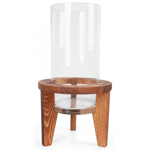 Wazon EUROFIRANY Grace 19 x 18 cm Przezroczysty