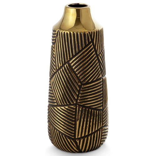 Wazon EUROFIRANY Emmi 13 x 30 cm Czarny