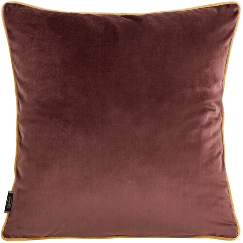 Poszewka EUROFIRANY Velvet 56 45 x 45 cm Bordowy