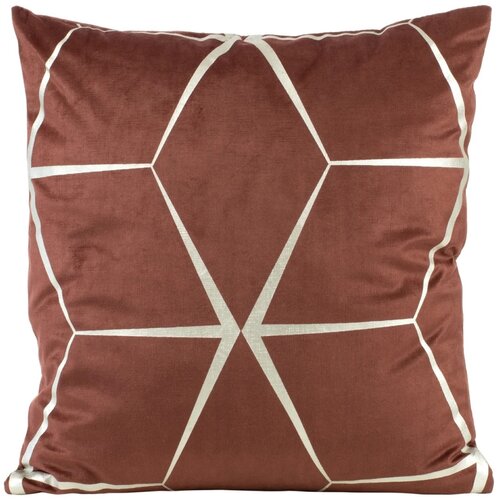Poszewka EUROFIRANY Blink 28 45 x 45 cm Bordowy