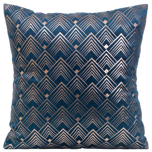 Poszewka EUROFIRANY Elen 40 x 40 cm Granatowy