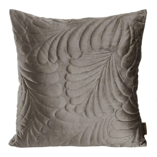 Poszewka EUROFIRANY Ria4 378879 45X45 cm Ciemnobeżowy