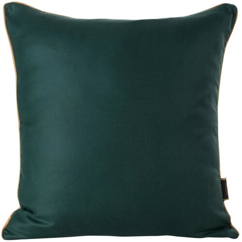 Poszewka EUROFIRANY Premium 45 x 45 cm Ciemnozielono-złoty
