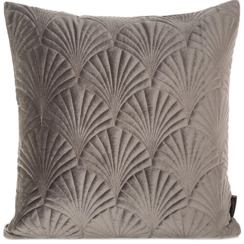 Poszewka EUROFIRANY Ria 2 378848 45 x 45 cm Ciemnobeżowy
