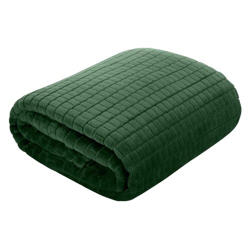 Koc EUROFIRANY D91 Cindy 2 170 x 210 cm Ciemnozielony