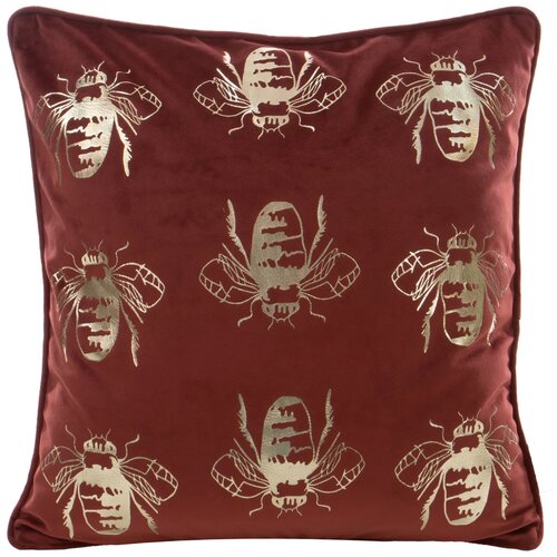 Poszewka EUROFIRANY Blink 15 45 x 45 cm Bordowy