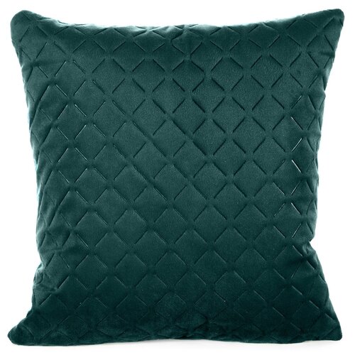 Poszewka EUROFIRANY Dimon 40 x 40 cm Ciemnoturkusowy