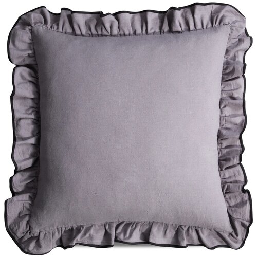 Poszewka EUROFIRANY Kelly 45 x 45 cm Stalowy