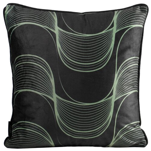 Poszewka EUROFIRANY Pola 385850 40 x 40 cm Czarny