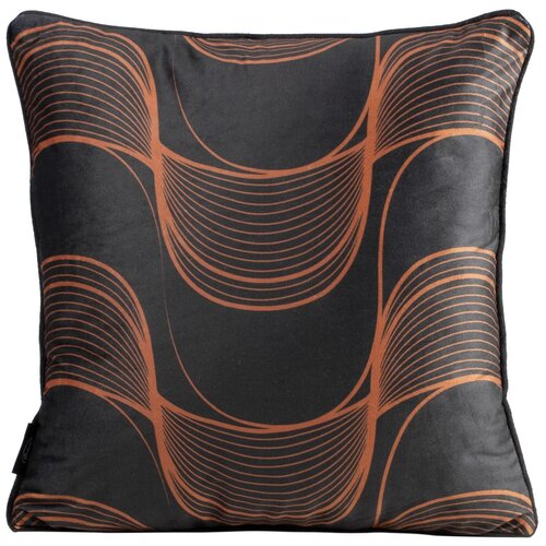 Poszewka EUROFIRANY Pola 385851 40 x 40 cm Czarny