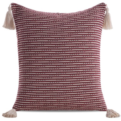 Poszewka EUROFIRANY Boho 6 45 x 45 cm Bordowy