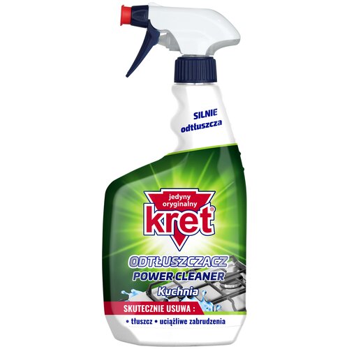 Płyn do czyszczenia kuchni KRET Odtłuszczacz Power Cleaner 620 ml