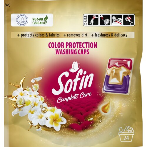 Kapsułki do prania SOFIN Complite Care Color Protection - 24 szt.