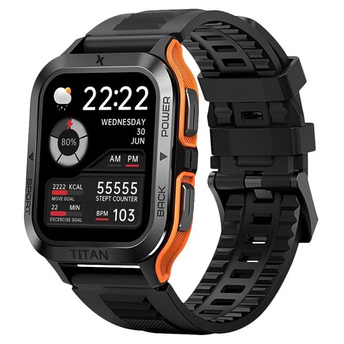 Smartwatch MAXCOM FW67 Titan Pro Pomarańczowy