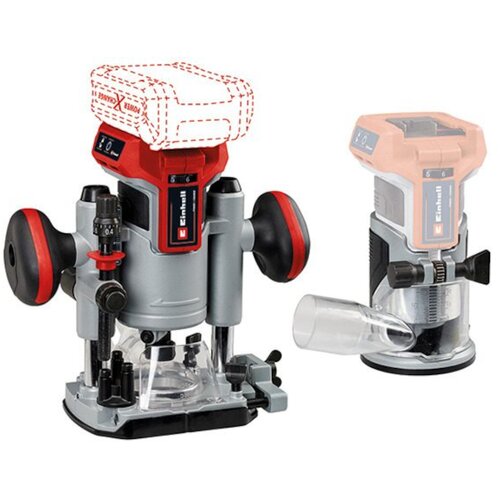Frezarka EINHELL Professional TP-RO 18 Set Li BL - Solo 4350410