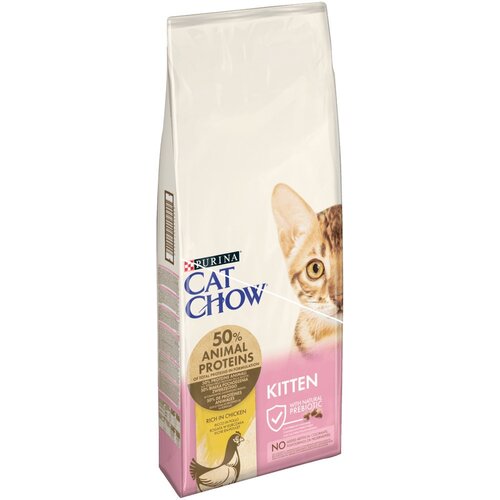 Karma dla kota CAT CHOW Kitten Bogata w kurczaka 1.5 kg
