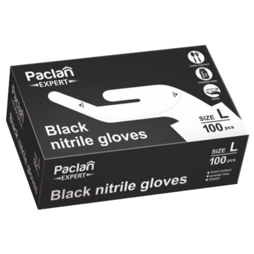 Rękawiczki nitrylowe PACLAN Expert (rozmiar L)