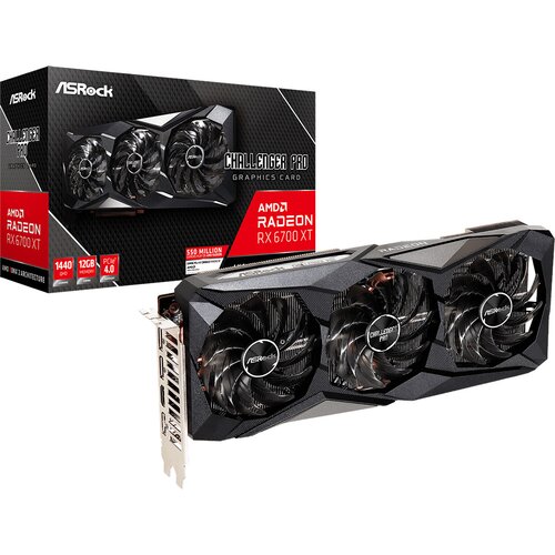 Karta graficzna ASROCK Radeon RX 6700 XT Challenger Pro 12GB