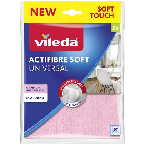 Ściereczka VILEDA Actifibre Soft (2 sztuki)