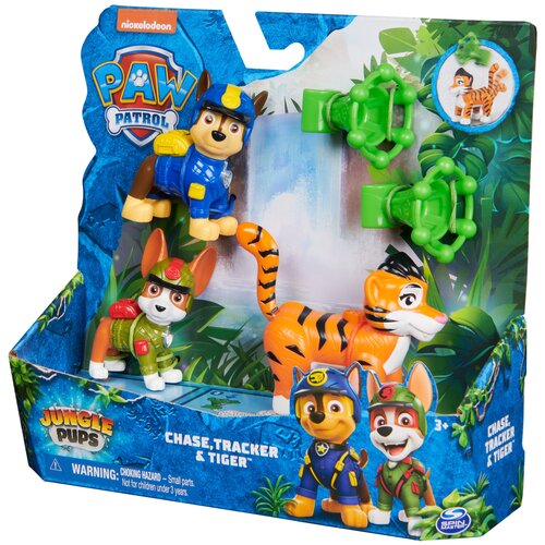 Zestaw figurek SPIN MASTER Psi Patrol Jungle Pups Chase Tropiciel i Tygrys 6068629