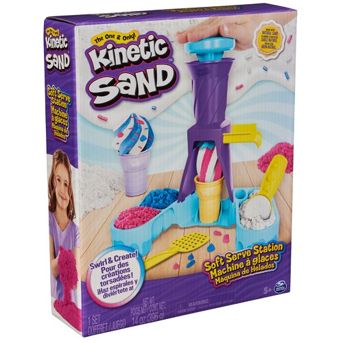 Piasek kinetyczny SPIN MASTER Kinetic Sand Wytwórnia lodów 6068385