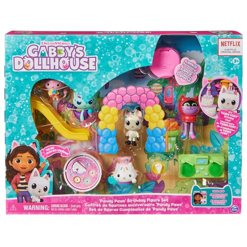 Zestaw figurek SPIN MASTER Koci Domek Gabi Kiciuś Panduś ma urodziny 6069141