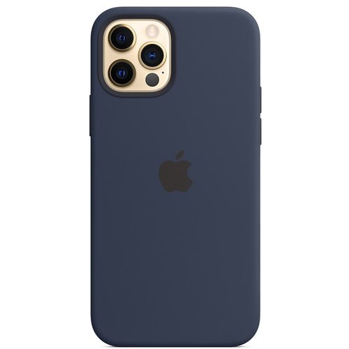 U Etui APPLE Silicone Case do iPhone 12 Pro Max Głęboki granat