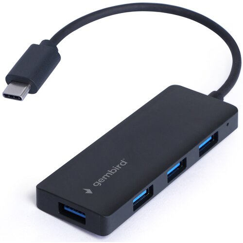 Hub GEMBIRD UHB-CM-U3P4-02 USB Typu C, Pasywny