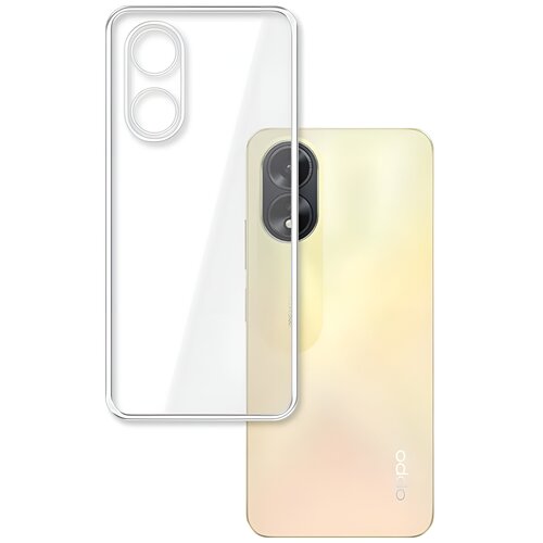Etui 3MK Clear Case do Oppo A38 Przezroczysty