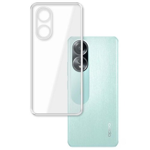 Etui 3MK Clear Case do Oppo A58 4G Przezroczysty