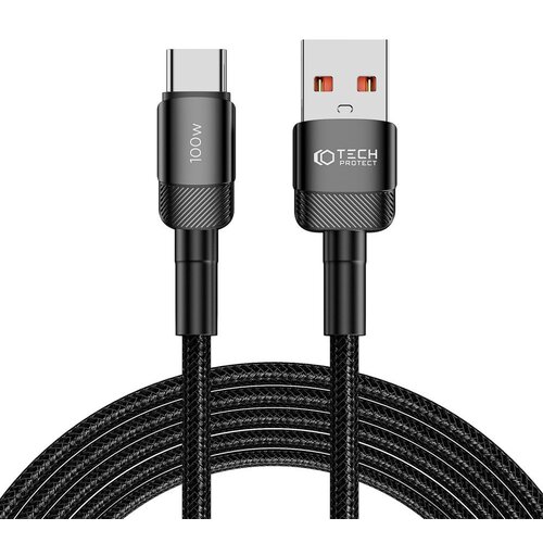 Kabel USB - USB-C TECH-PROTECT UltraBoost EVO 100W-5A 3 m Czarny