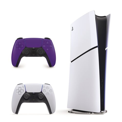 Konsola SONY PlayStation 5 Digital Slim + Kontroler SONY DualSense Galaktyczny Fiolet