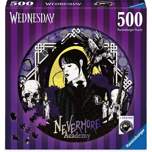 Puzzle RAVENSBURGER Wednesday Nevermore Academy 17573 (500 elementów)