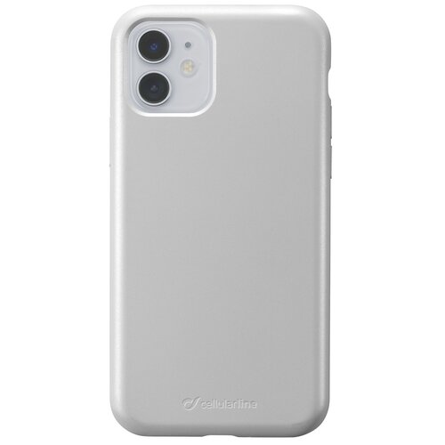 Etui CELLULARLINE Sensation do Apple iPhone 11 Srebrny