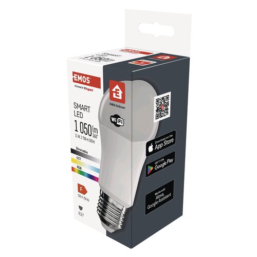 Inteligentna żarówka LED EMOS GoSmart ZQW515R 11W E27 Wi-Fi