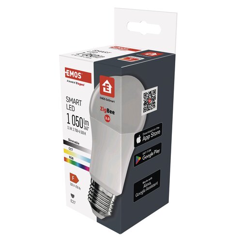 Inteligentna żarówka LED EMOS GoSmart ZQZ515R 11W E27 Zigbee