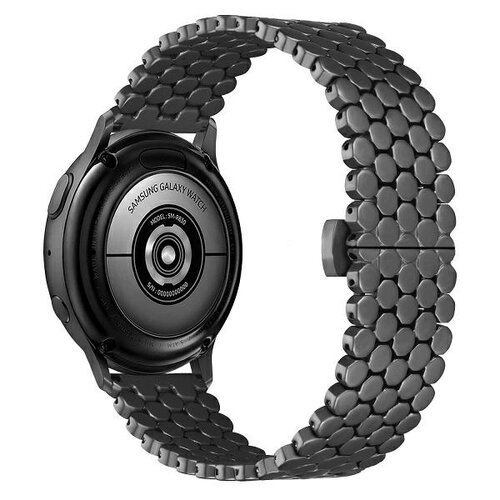Pasek BELINE Watch Metal Honeycomb (22 mm) Czarny