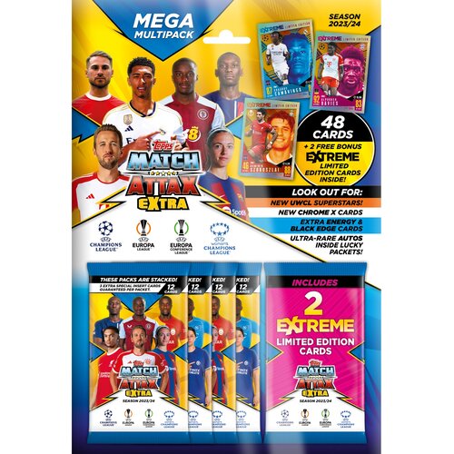 Karty TOPPS Match Attax Extra Mega Multipack