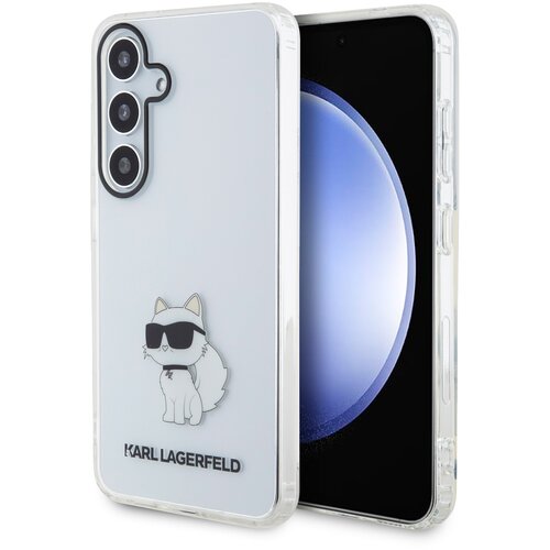 Etui KARL LAGERFELD Ikonik Choupette do Samsung Galaxy S24 Transparentny