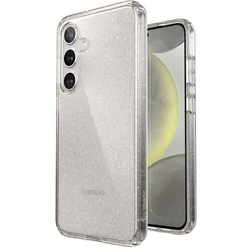 Etui SPECK Presidio Lux Glitter do Samsung Galaxy S24 Przezroczysty