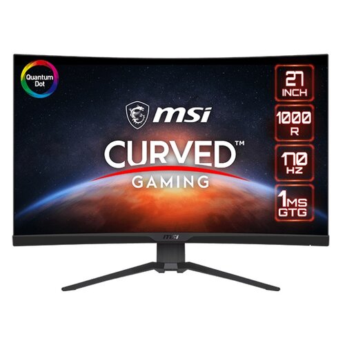 Monitor MSI MAG 275CQRF-QD 27" 2560x1440px 170Hz 1 ms [GTG] Curved
