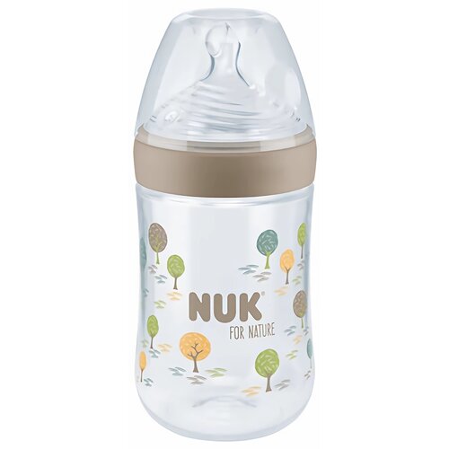 Butelka NUK For Nature 260 ml Beżowy