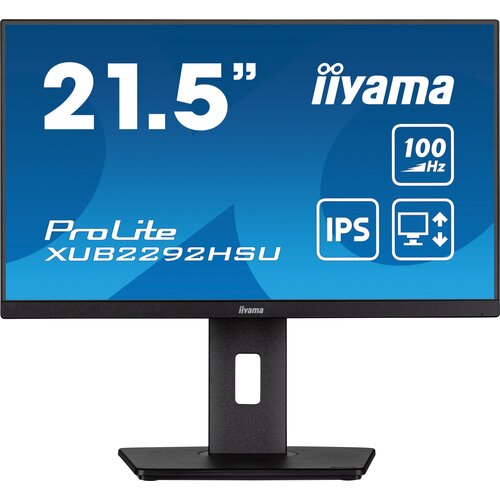 Monitor IIYAMA ProLite XUB2292HSU-B6 21.5" 1920x1080px IPS 100Hz 0.4 ms [MPRT]